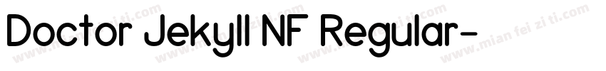 Doctor Jekyll NF Regular字体转换